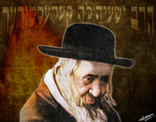 Load image into Gallery viewer, Reb Shayele "Gadol" Canvas