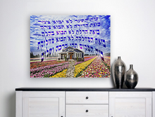 Load image into Gallery viewer, Custom Birkat Habyit (Blessing for the home) House Art