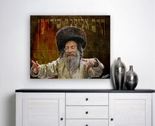 Load image into Gallery viewer, Rav Elimelech Biederman "Gadol" Canvas