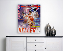 Load image into Gallery viewer, Custom Sports Edit Art Canvas
