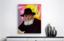 Load image into Gallery viewer, Chabad Rebbe "Artistic" Canvas