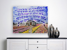 Load image into Gallery viewer, Custom Birkat Habyit (Blessing for the home) House Art
